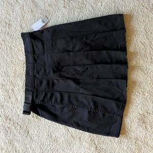 BP Be Proud Pleated Twill Skirt NWT
